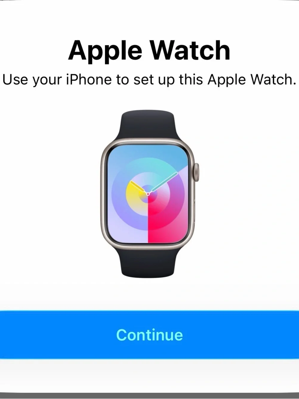 Silver Apple Watch with Light Gray Silicone Band